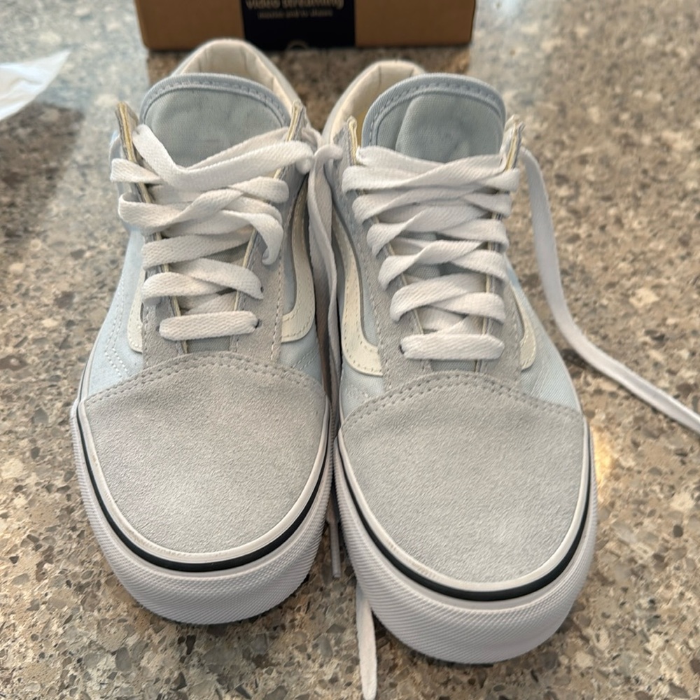 Vans old Skool - Ballad Blue / true white. -